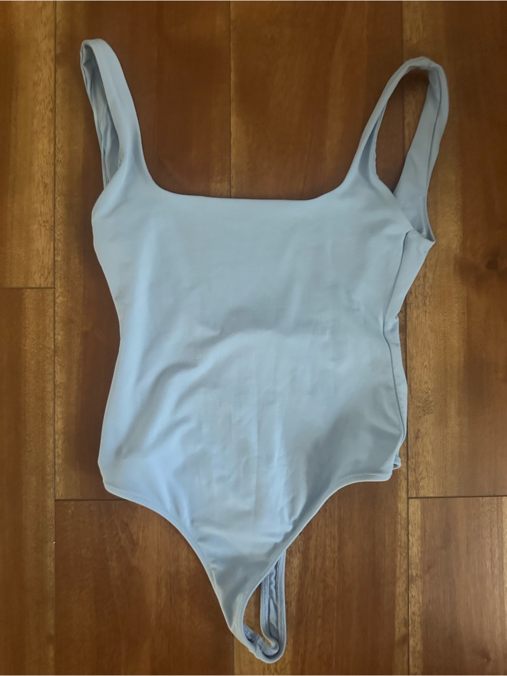 ZARA Classic Square Neck Backless One-Piece